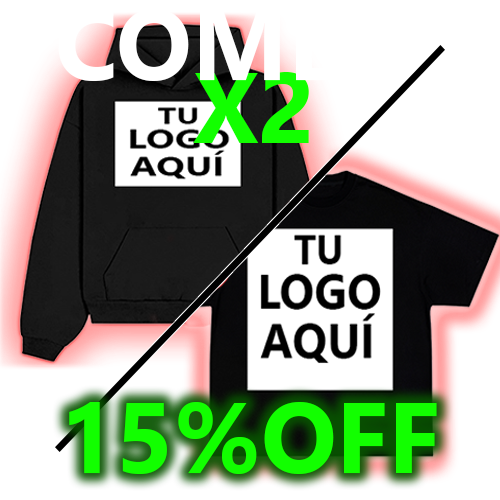 COMBO 15%OFF 2 PERSONALIZADAS