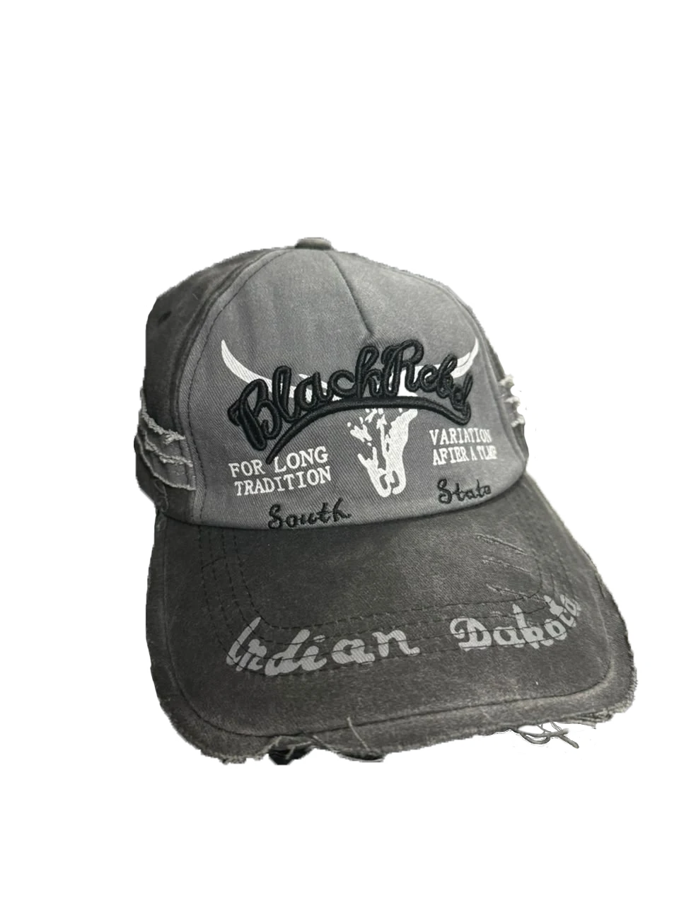 Gorra Negra Cuero