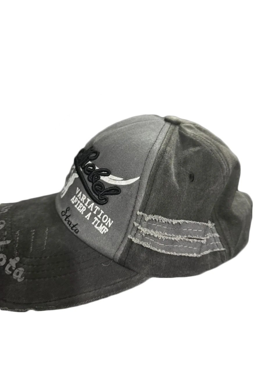 Gorra Negra Cuero