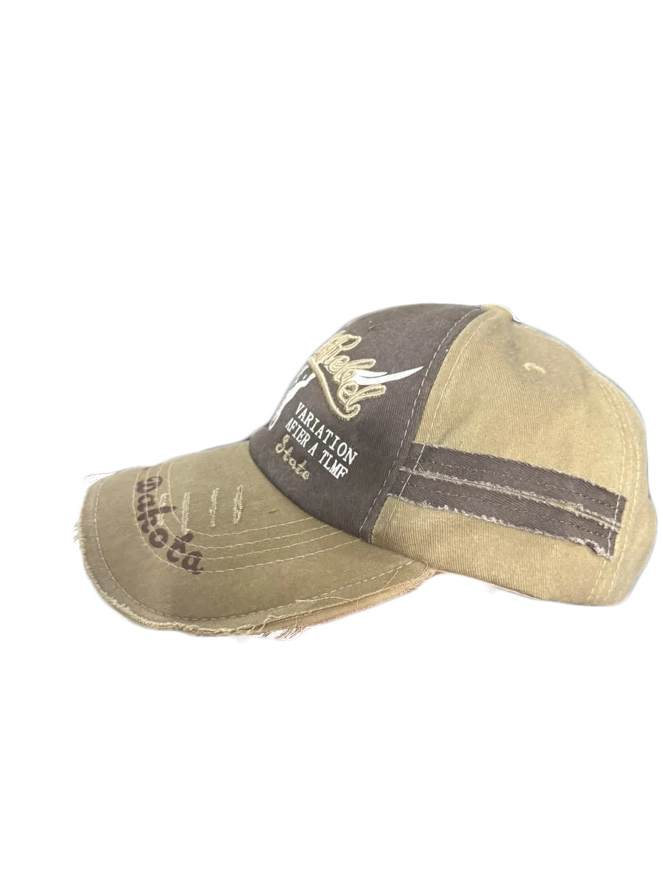 Gorra Marrón Cuero